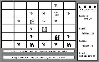 Lord atari screenshot